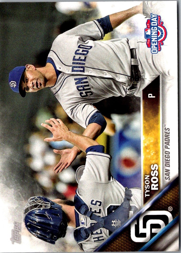 2016 Topps Opening Day Tyson Ross