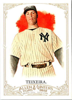 2012 Topps Allen & Ginter Mark Teixeira #169