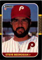 1987 Donruss Steve Bedrosian #185