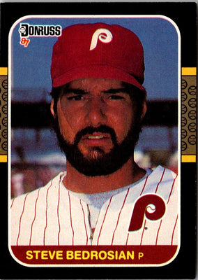 1987 Donruss Steve Bedrosian #185