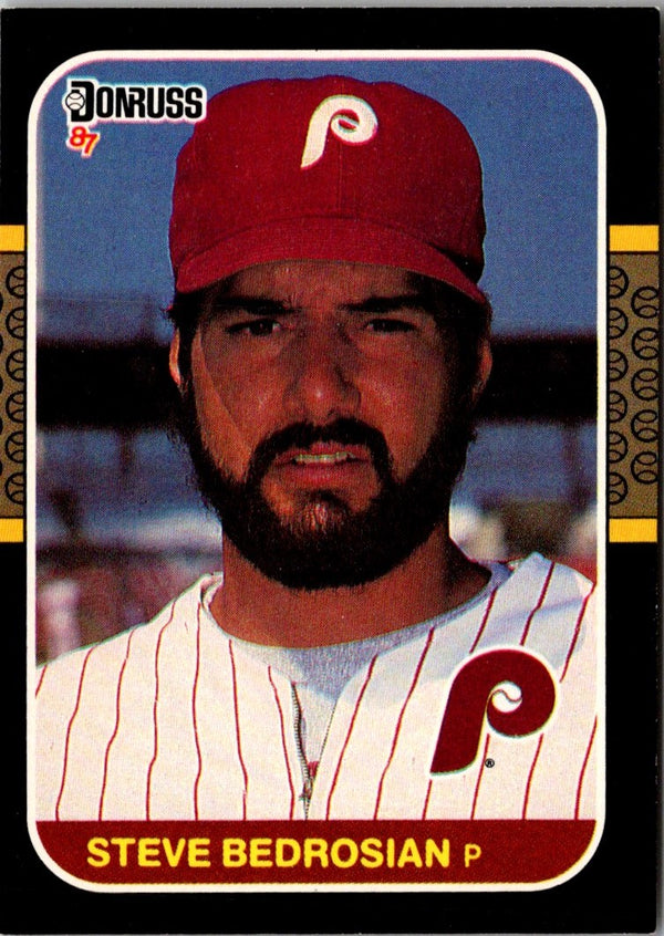 1987 Donruss Steve Bedrosian #185