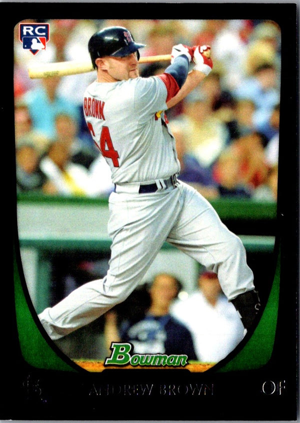 2011 Bowman Draft Picks & Prospects Andrew Brown #17 Rookie