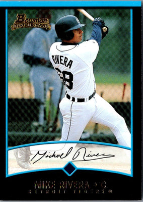 2001 Bowman Draft Picks & Prospects Mike Rivera #BDP39 Rookie
