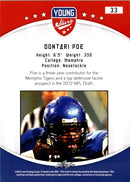 2012 Leaf Young Stars Dontari Poe