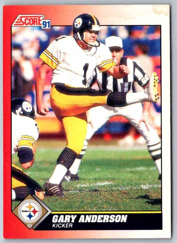 1991 Score Gary Anderson #121