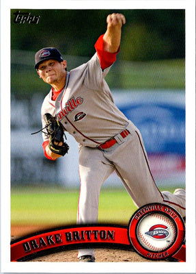 2011 Topps Pro Debut Drake Britton #47