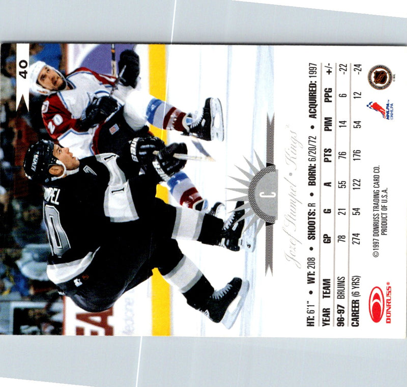 1997 Leaf Jozef Stumpel