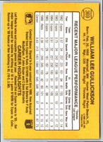 1986 Donruss Bill Gullickson #331