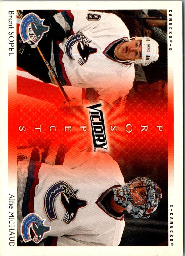 2000 Upper Deck Victory Brent Sopel/Alfie Michaud #271 Rookie