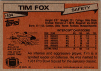 1981 Topps Tim Fox #434 NM-MT