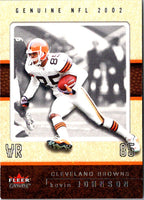 2002 Fleer Genuine Kevin Johnson #56