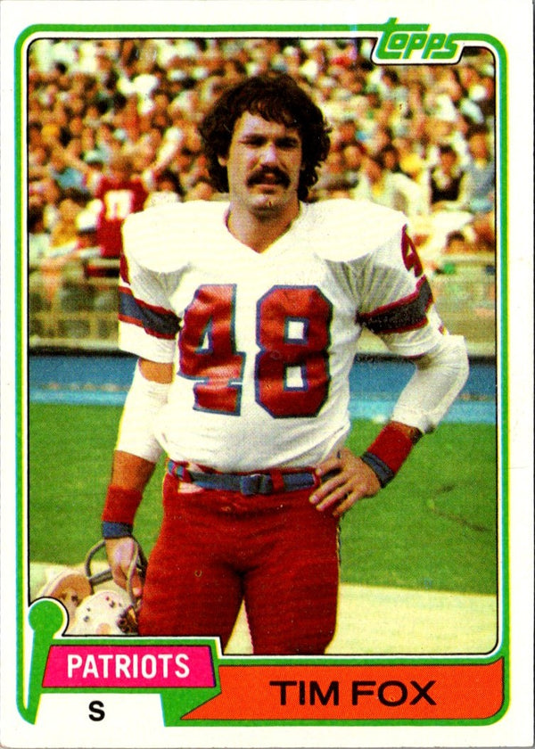 1981 Topps Tim Fox #434 NM-MT