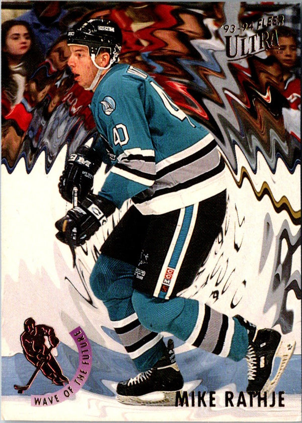 1993 Ultra Wave of the Future Mike Rathje #15