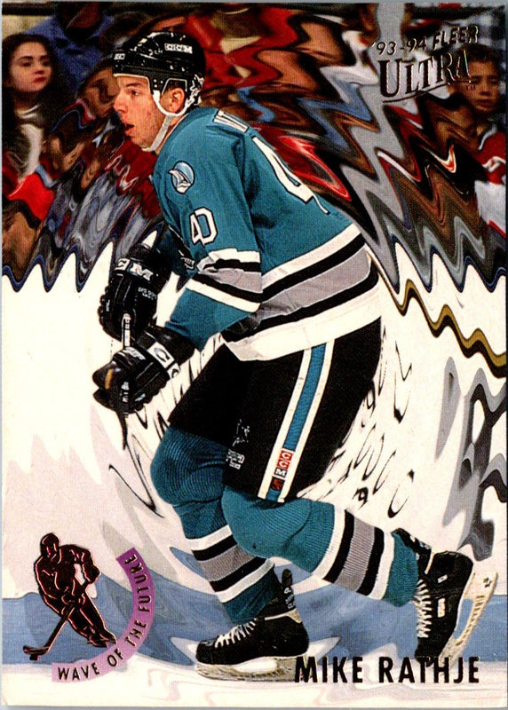 1993 Ultra Wave of the Future Mike Rathje #15
