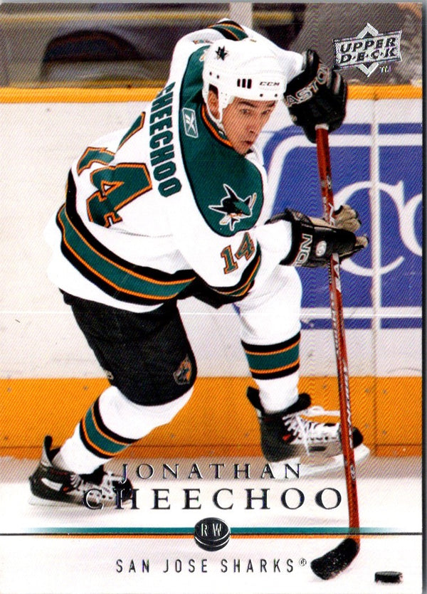 2008 Upper Deck Jonathan Cheechoo #38