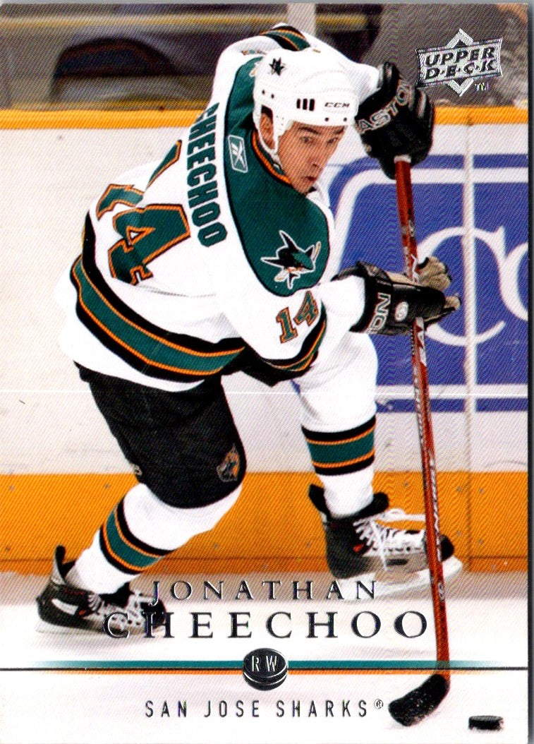 2008 Upper Deck Jonathan Cheechoo