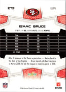 2008 Score Super Bowl XLIII Isaac Bruce