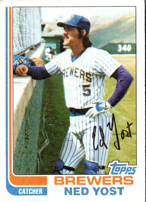 1982 Topps Ned Yost #542