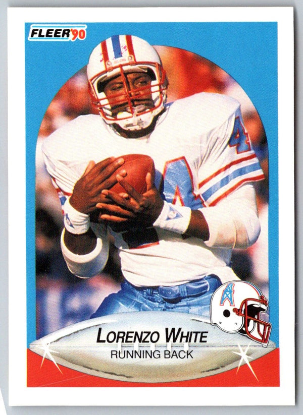 1990 Fleer Lorenzo White #137