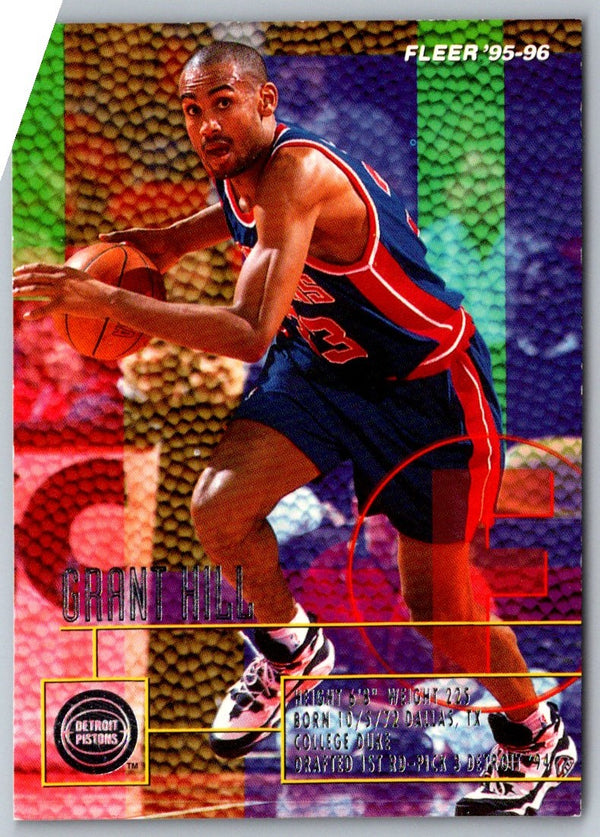 1995 Fleer Grant Hill #51