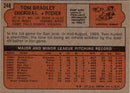 1972 Topps Tom Bradley