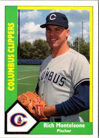 1990 CMC Columbus Clippers Rich Monteleone #8
