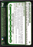 2011 Bowman Draft Picks & Prospects Brandon Kintzler