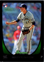 2011 Bowman Draft Picks & Prospects Brandon Kintzler #54 Rookie