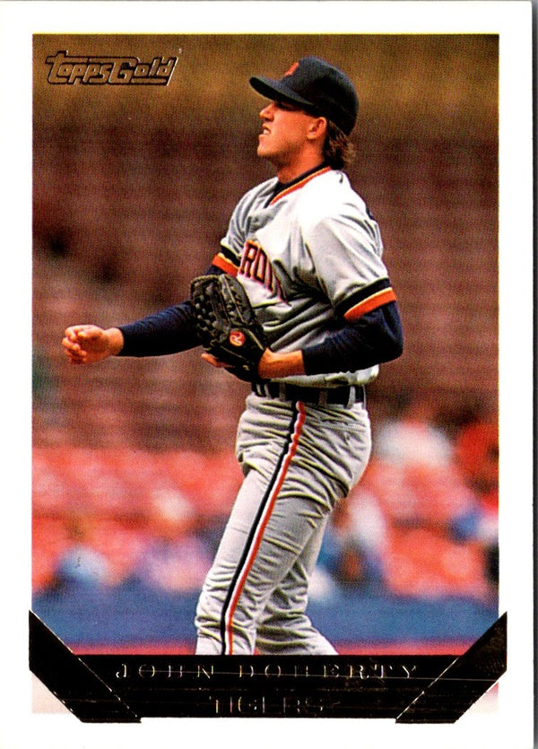 1993 Topps Gold John Doherty #713