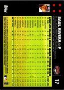 2007 Topps Saul Rivera