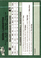 1987 Classic Game Mark Langston #89