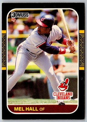 1986 Donruss Mel Hall #473