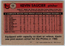 1981 Topps Kevin Saucier