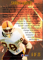 1994 Fleer NFL Prospects Shante Carver #6