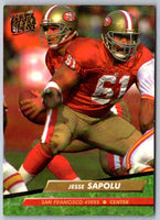 1991 Fleer Ultra Jesse Sapolu #369
