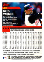 2000 Topps Opening Day Greg Vaughn #49