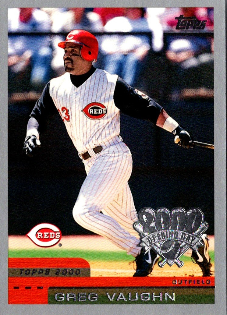 2000 Topps Opening Day Greg Vaughn