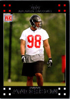 2007 Topps Jamaal Anderson #352 Rookie