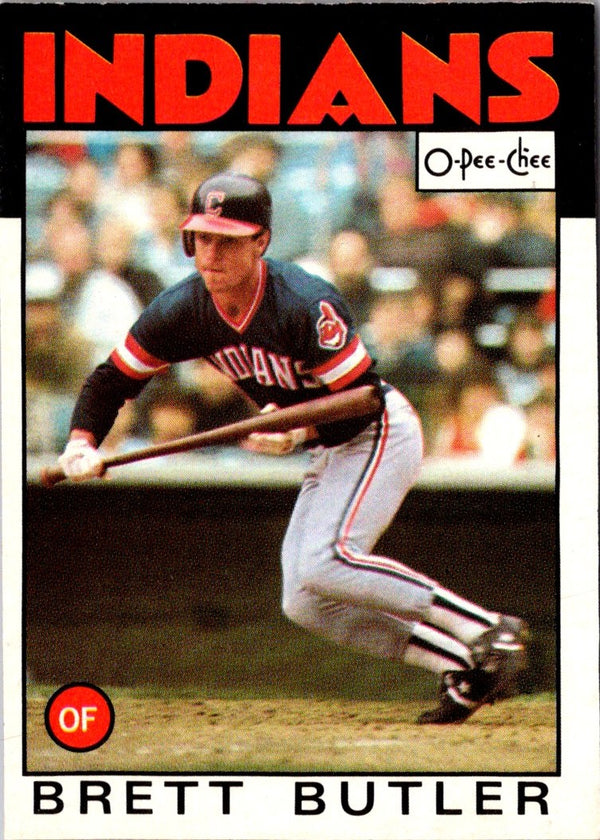 1986 O-Pee-Chee Brett Butler #149