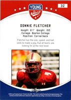 2012 Leaf Young Stars Donnie Fletcher #32