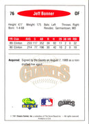 1991 Classic Best Jeff Bonner