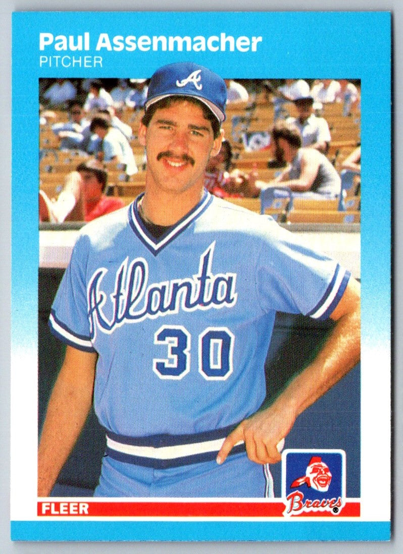 1987 Fleer Paul Assenmacher