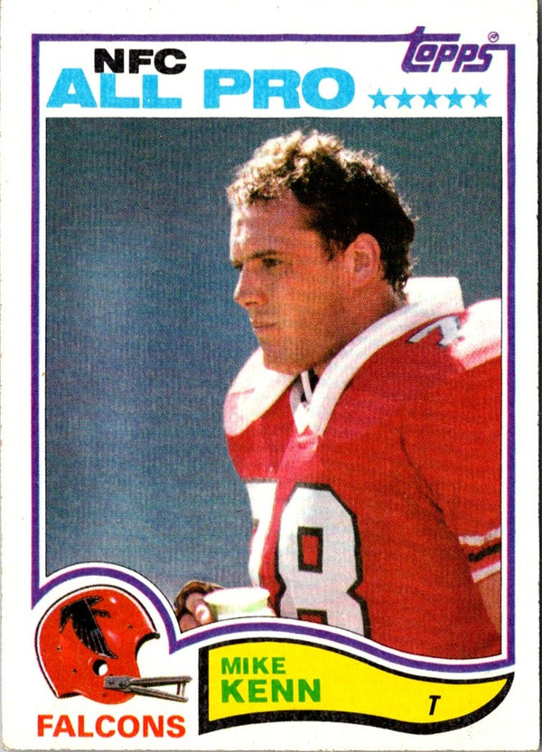 1982 Topps Mike Kenn #284