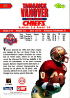 1995 Classic NFL Rookies Tamarick Vanover #49