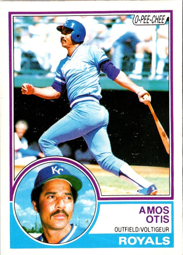 1983 O-Pee-Chee Amos Otis #75