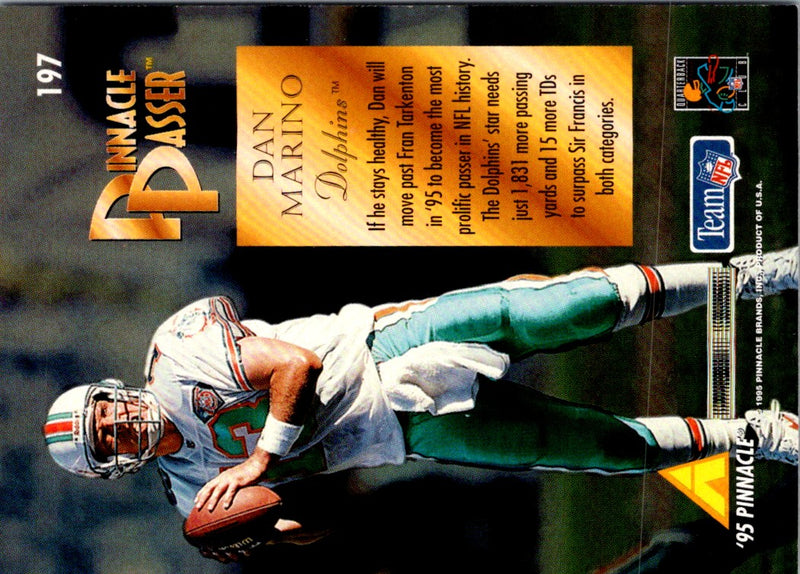 1995 Pinnacle Dan Marino