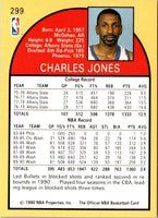 1990 Hoops Charles Jones #299 Rookie