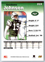 1999 Donruss Elite Keyshawn Johnson #019