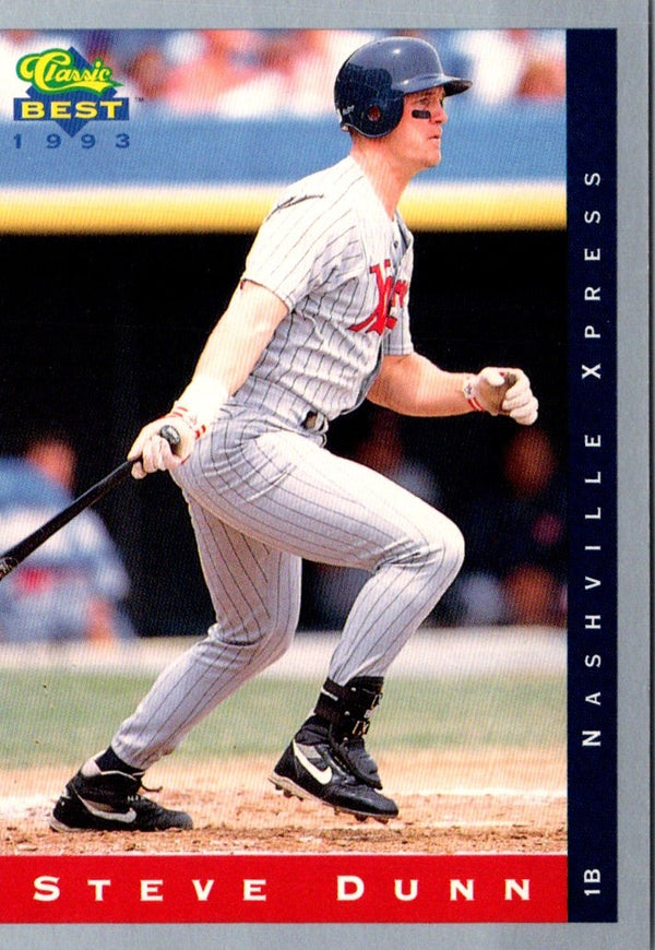 1993 Classic Best Steve Dunn #155