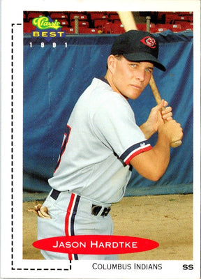 1991 Classic Best Columbus Indians Jason Hardtke #25